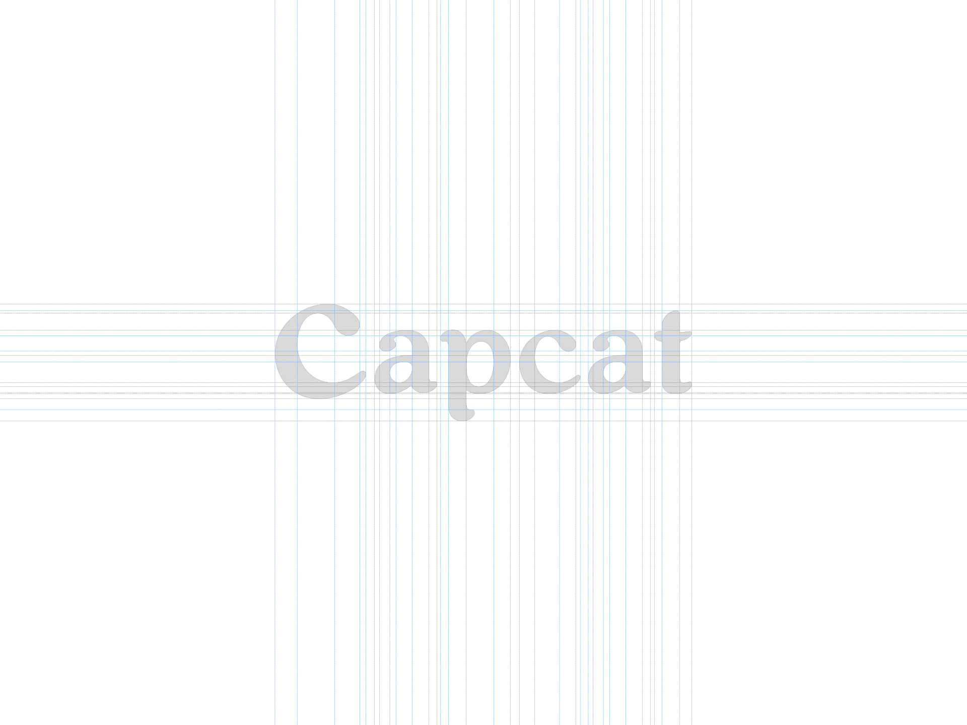 Capcat Logotype - Outlined