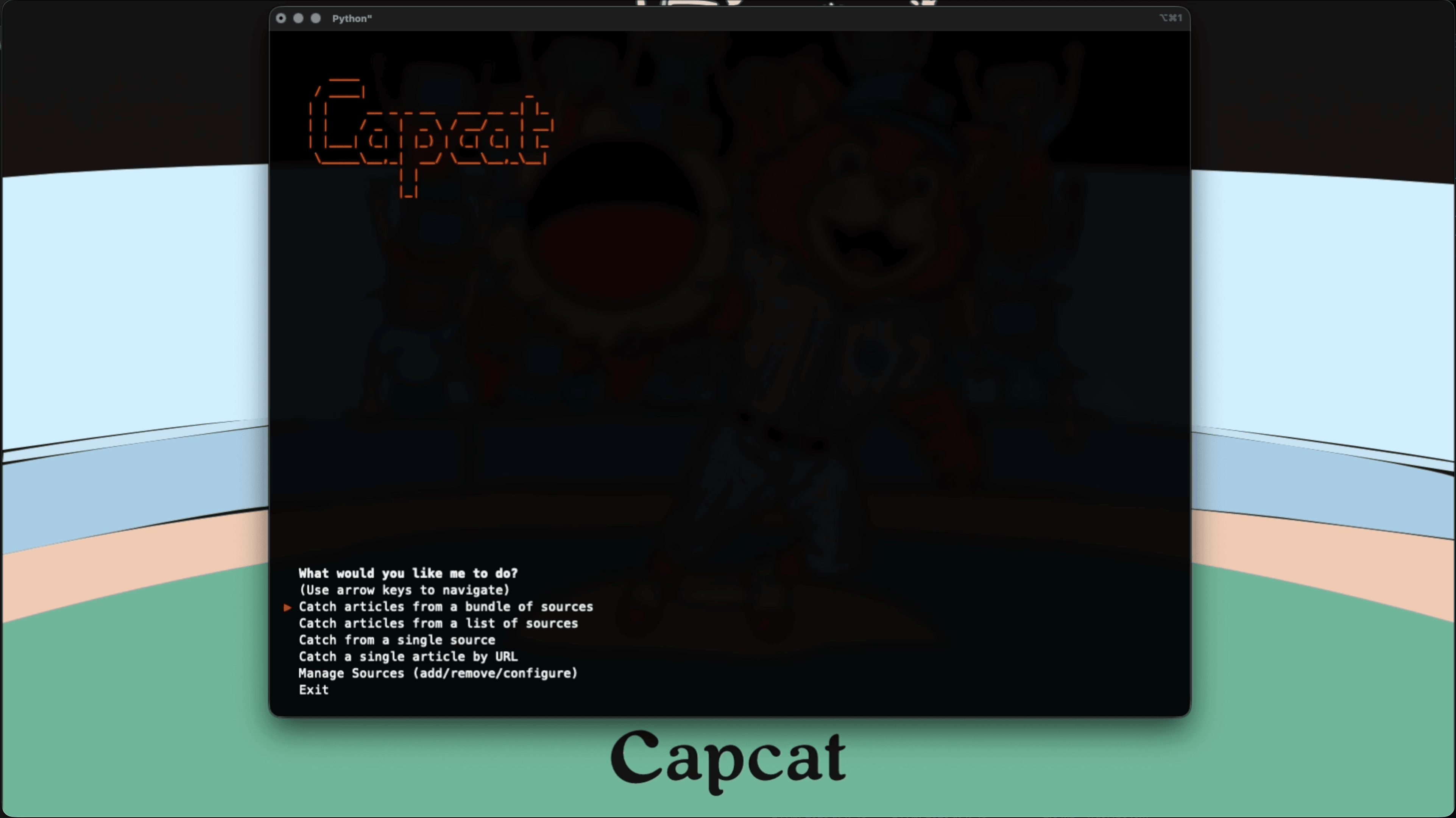 Capcat TUI/CLI - Ethical Web Scraper